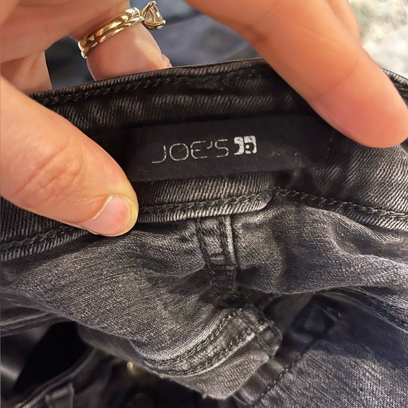 Joes jeans, black fade, button fly, size 27 - Picture 4 of 6